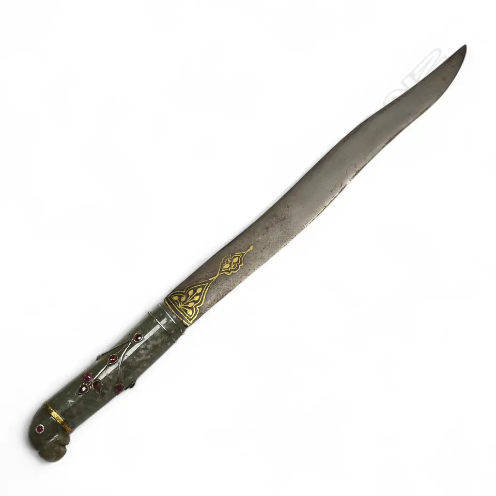 An Indo Islamic mid 19thC dagger, Image 1++