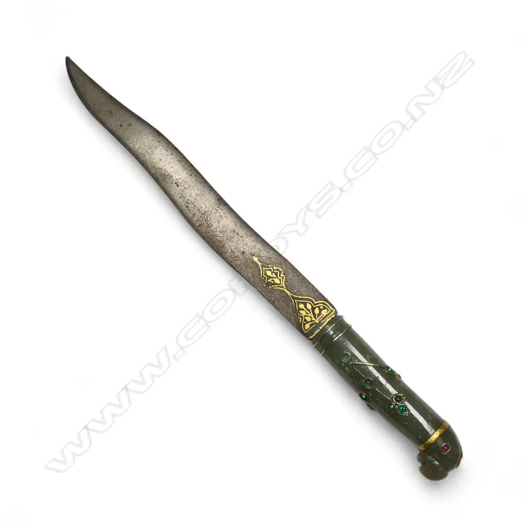 An Indo Islamic mid 19thC dagger, Image 1++