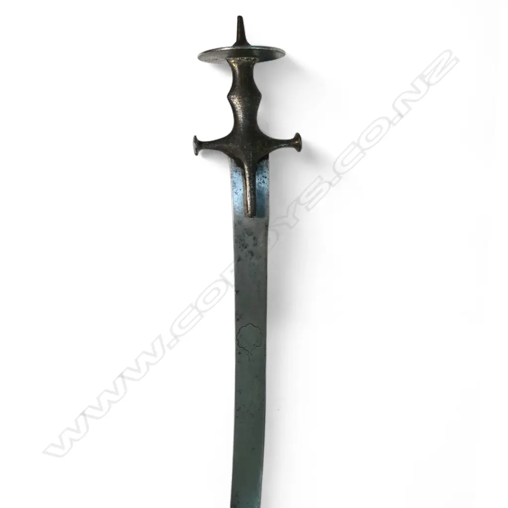 An Indian 18thC Talwar single edged sword, Image 1++