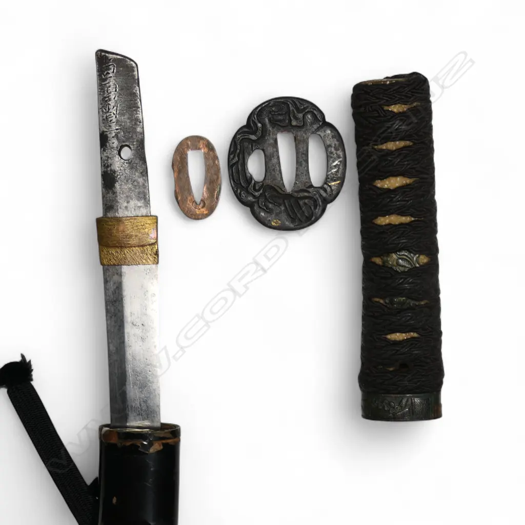 An old Japanese wakizashi sword, Image 1++