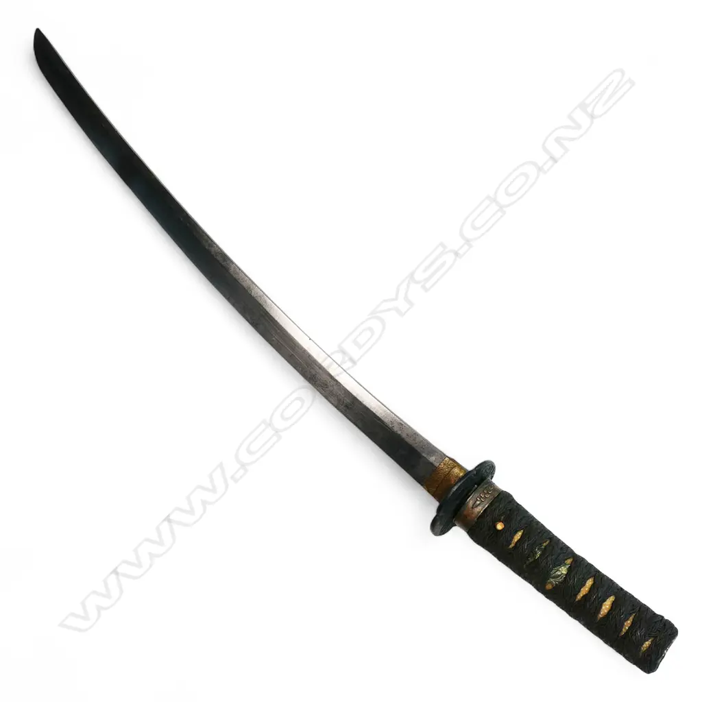 An old Japanese wakizashi sword, Image 1++