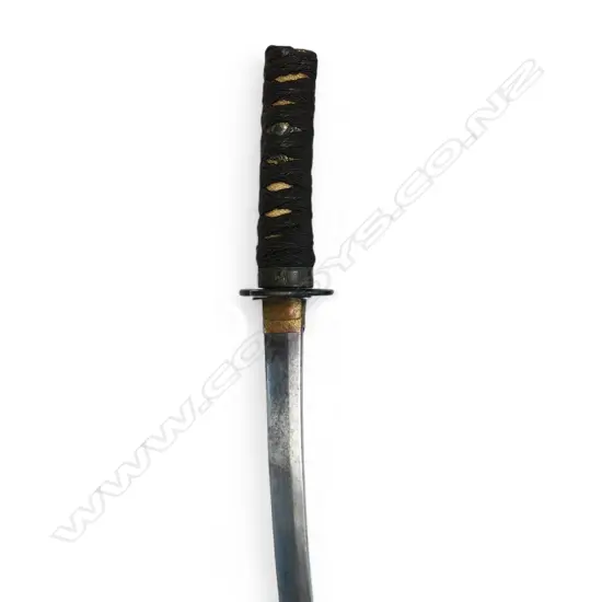 An old Japanese wakizashi sword,