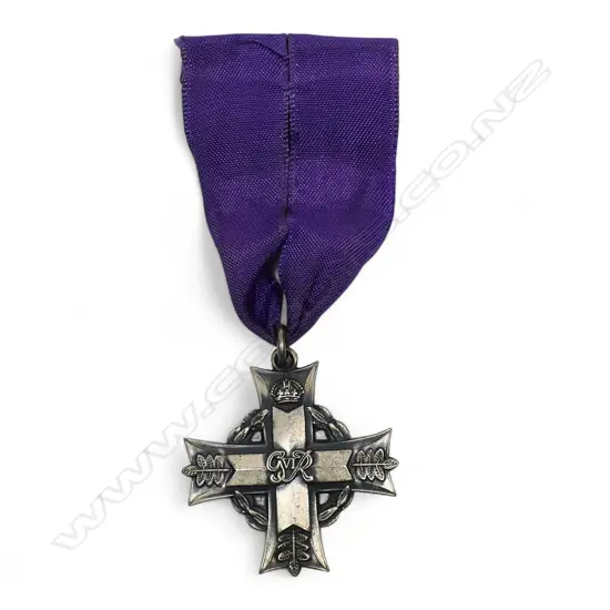 An unnamed WWII George VI Memorial Cross,