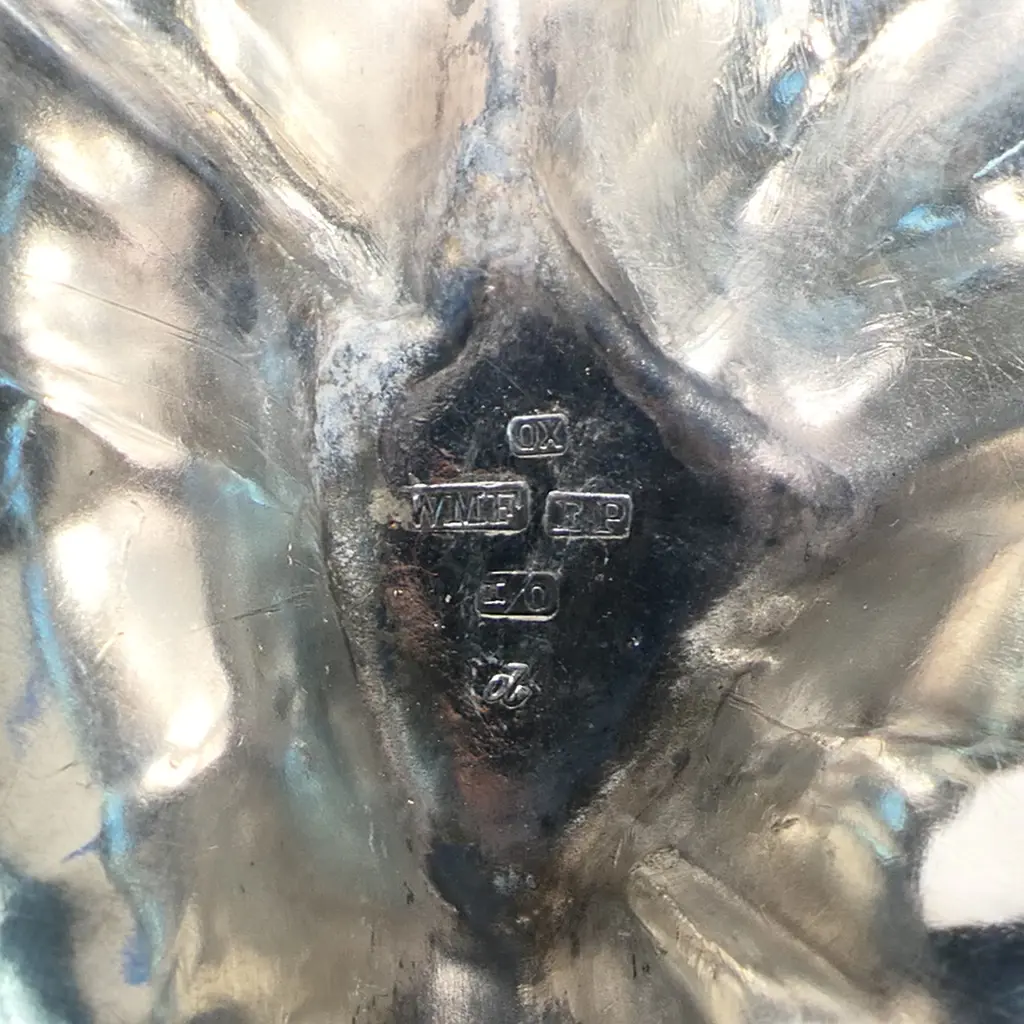 A WMF silver plate Art Nouveau centre piece, Image 1++