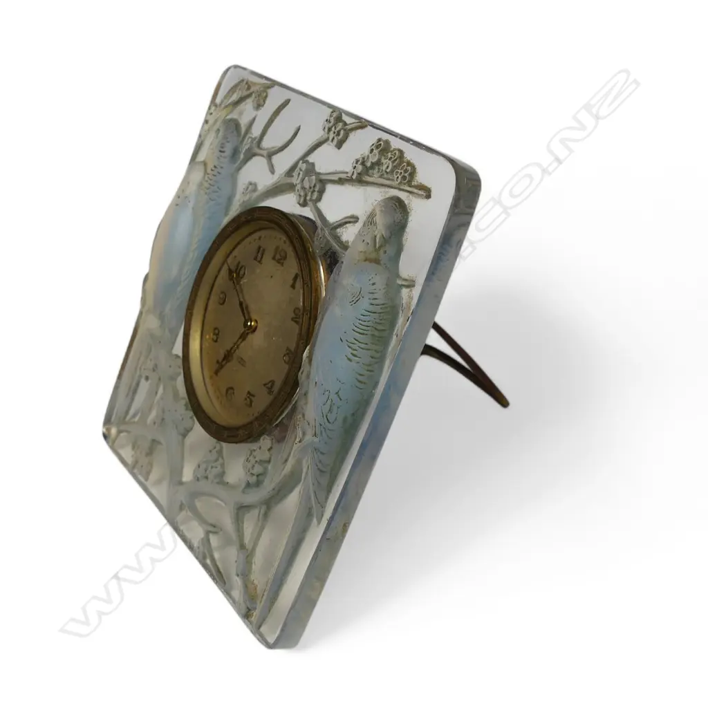 A Rene Lalique clock, Image 1++