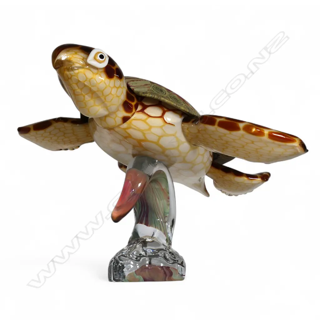 A monumental Large Murano glass turtle sculpture by Adriano Dalla Valentina (Italian 1945 – 2019), Image 1++