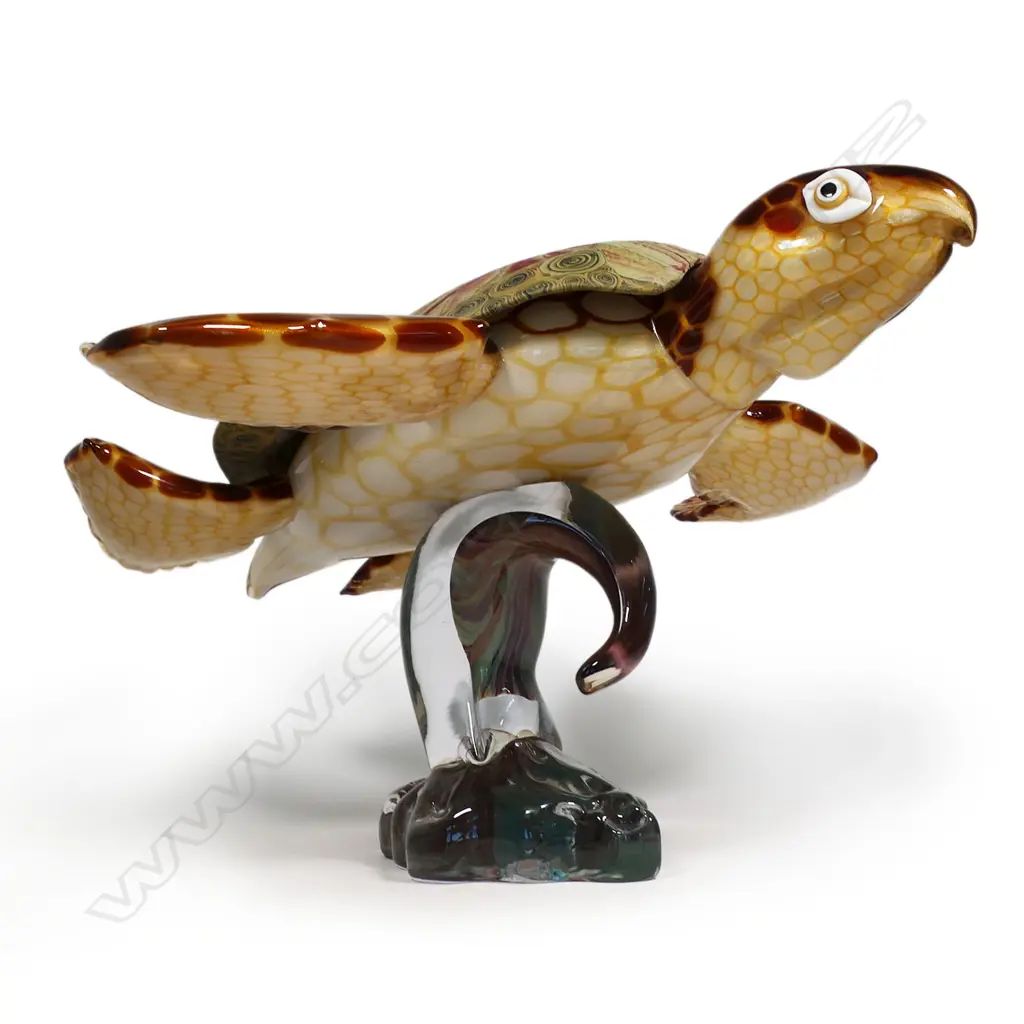 A monumental Large Murano glass turtle sculpture by Adriano Dalla Valentina (Italian 1945 – 2019), Image 1++