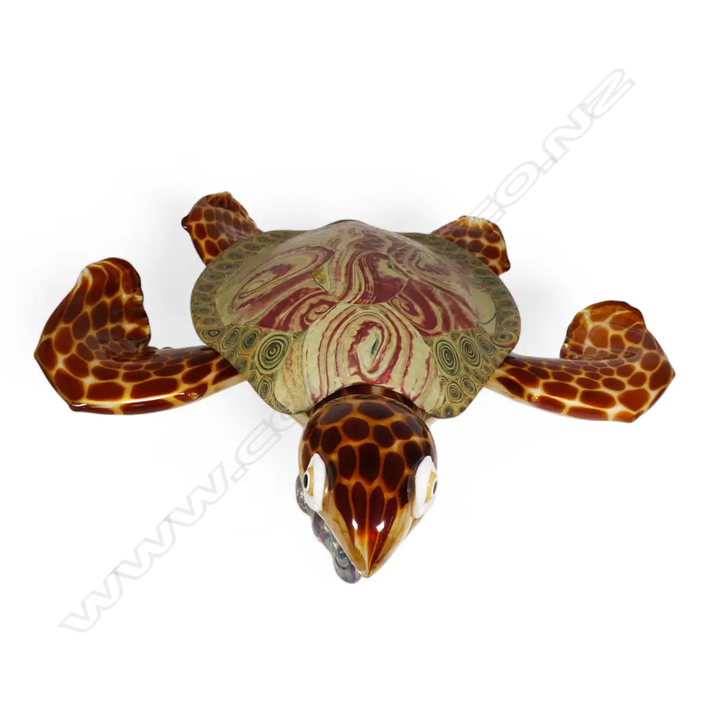 A monumental Large Murano glass turtle sculpture by Adriano Dalla Valentina (Italian 1945 – 2019), Image 1++