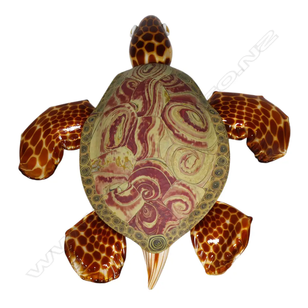 A monumental Large Murano glass turtle sculpture by Adriano Dalla Valentina (Italian 1945 – 2019), Image 1++