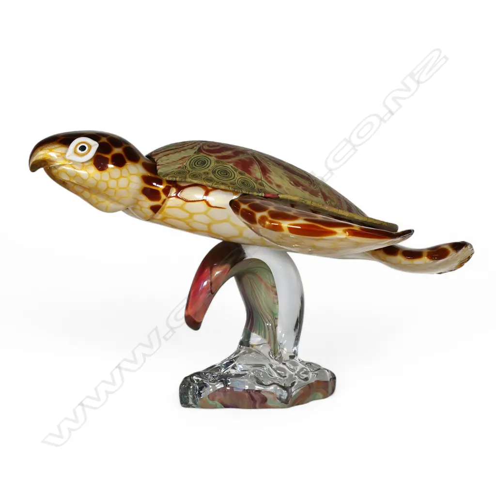 A monumental Large Murano glass turtle sculpture by Adriano Dalla Valentina (Italian 1945 – 2019), Image 1++
