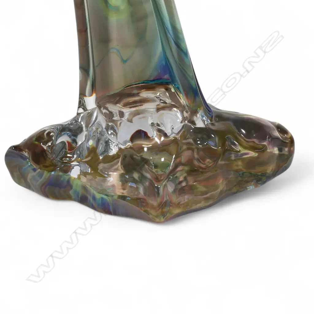 Large Murano glass tropical fish sculpture by Adriano Dalla Valentina (Italian 1945 – 2019), Image 1++