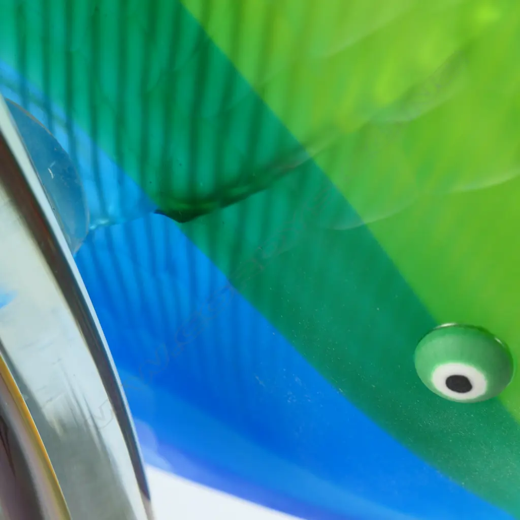 Large Murano glass tropical fish sculpture by Adriano Dalla Valentina (Italian 1945 – 2019), Image 1++