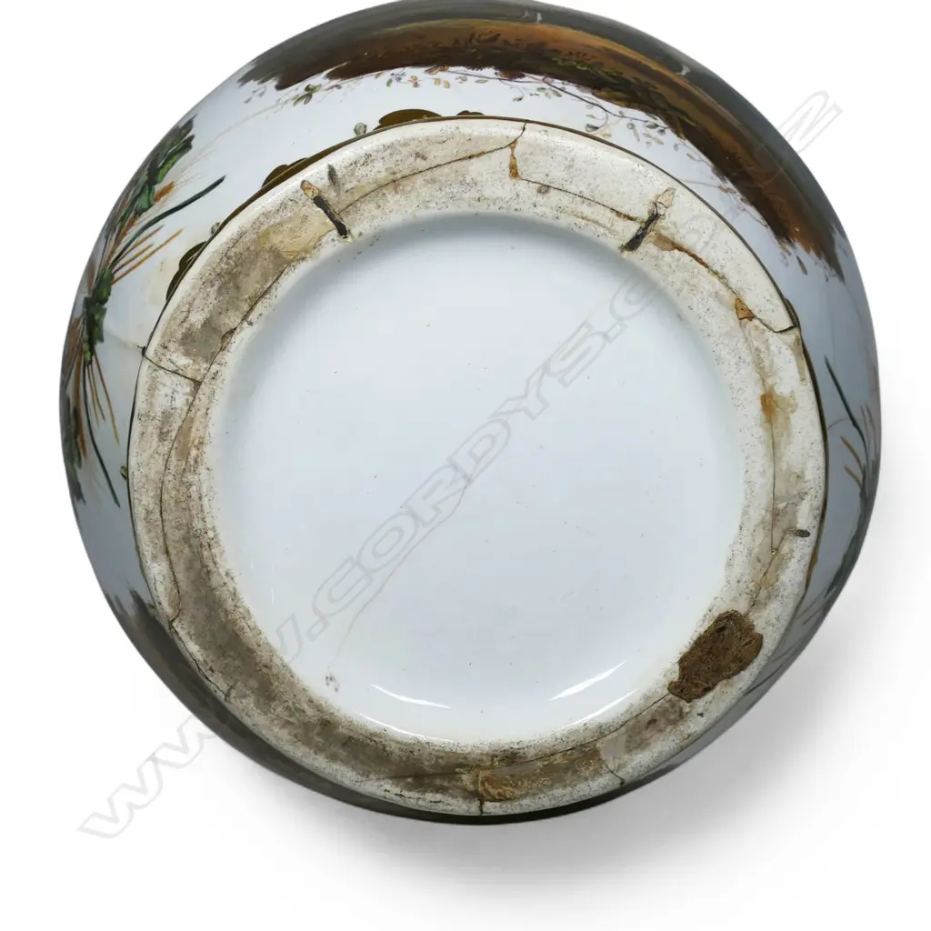 An early Victorian c.1840 monumental Coalport Porcelain Factory soft-paste jug, Image 1++