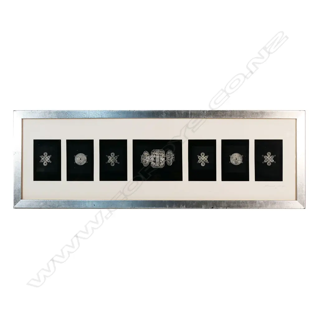 A c.1900 Chinese silver deconstructed belt, Image 1++