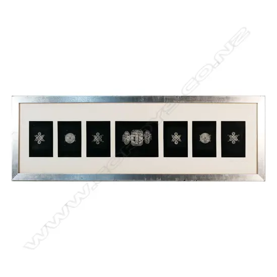 A c.1900 Chinese silver deconstructed belt,