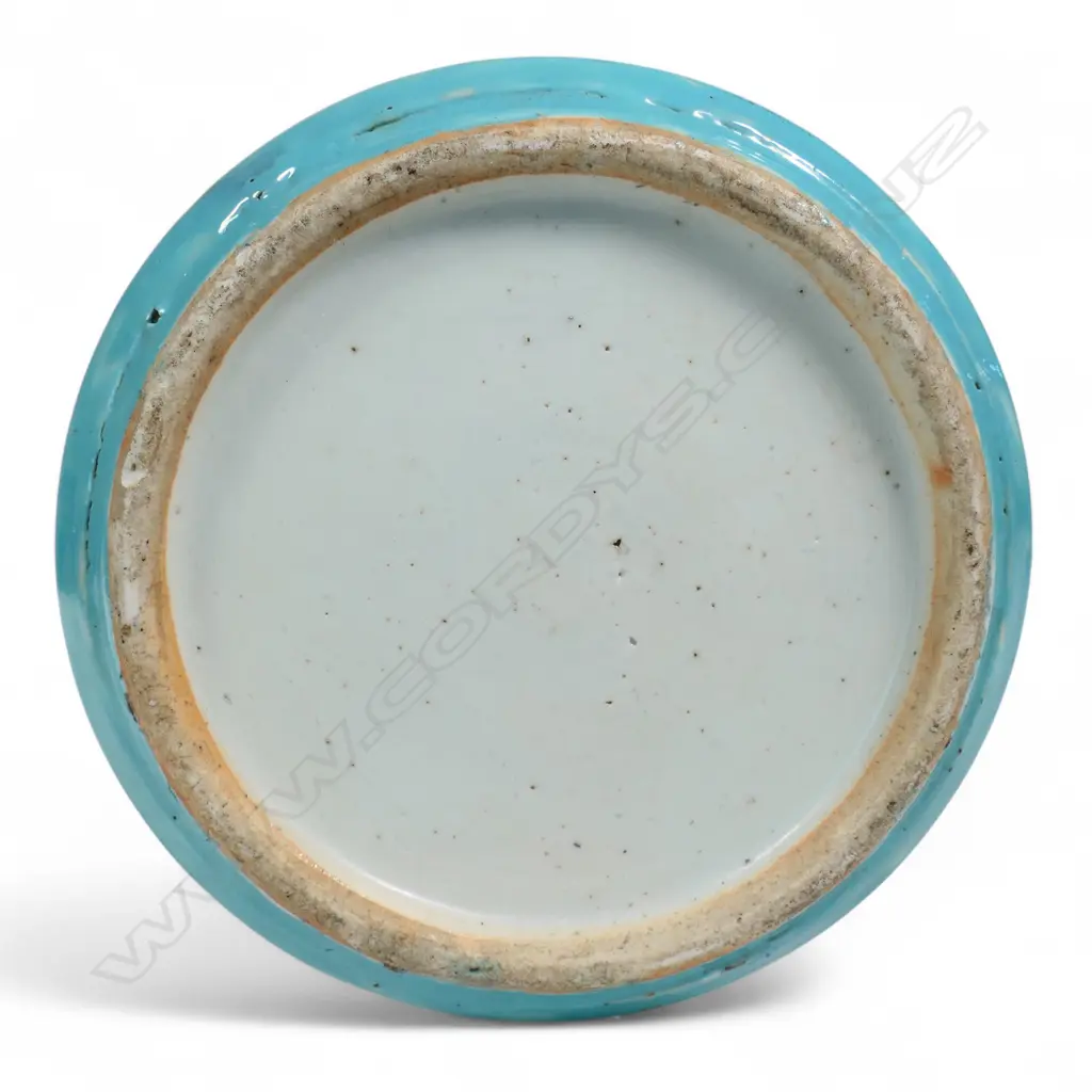 A large old Chinese famile rose vase, Image 1++