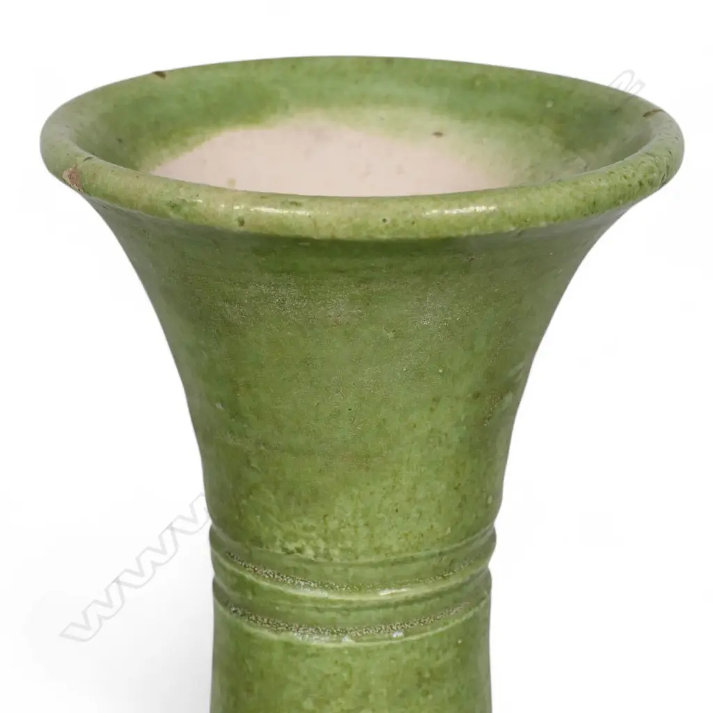 A reputedly old Chinese Liao dynasty tall vase, Image 1++