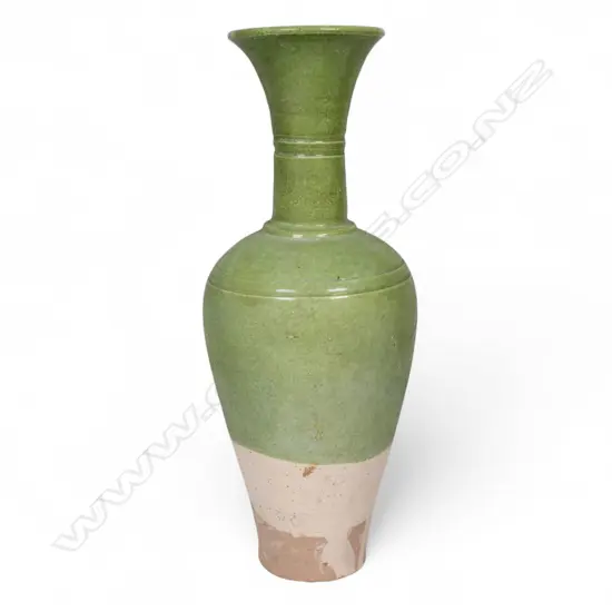 A reputedly old Chinese Liao dynasty tall vase,