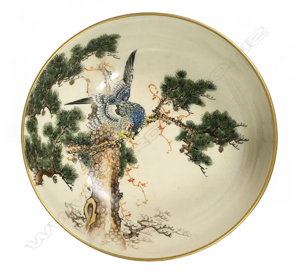 A rare Meiji period Satsuma bowl by Makuzu Kozan, Image 1++