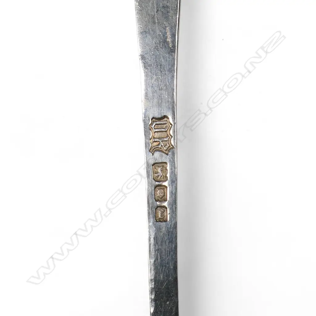 An early 20thC Arts & Crafts spoon by Omar Ramsden, Image 1++