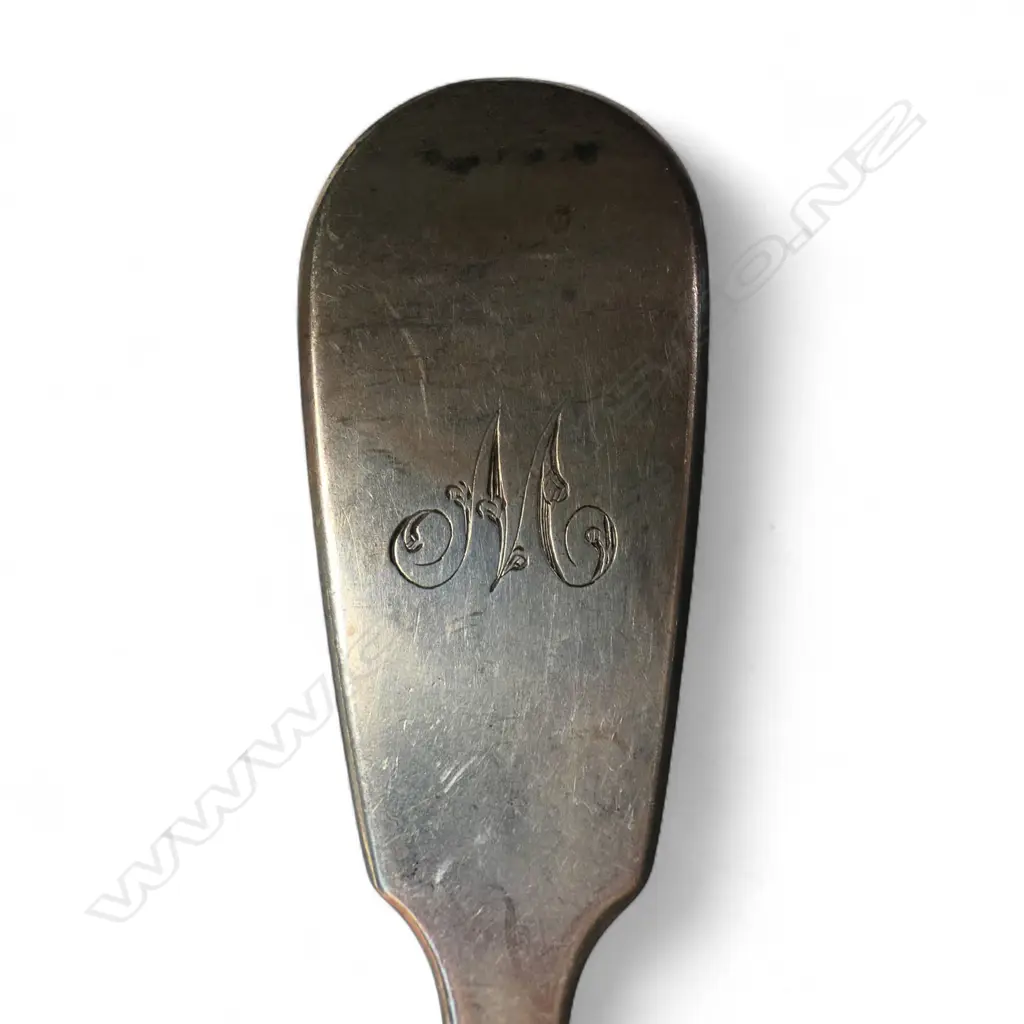 Five Victorian silver tablespoons, Image 1++