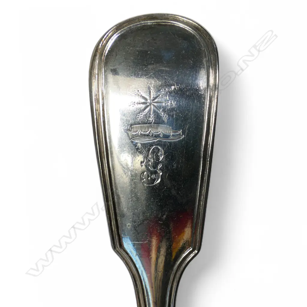 Five Victorian silver tablespoons, Image 1++