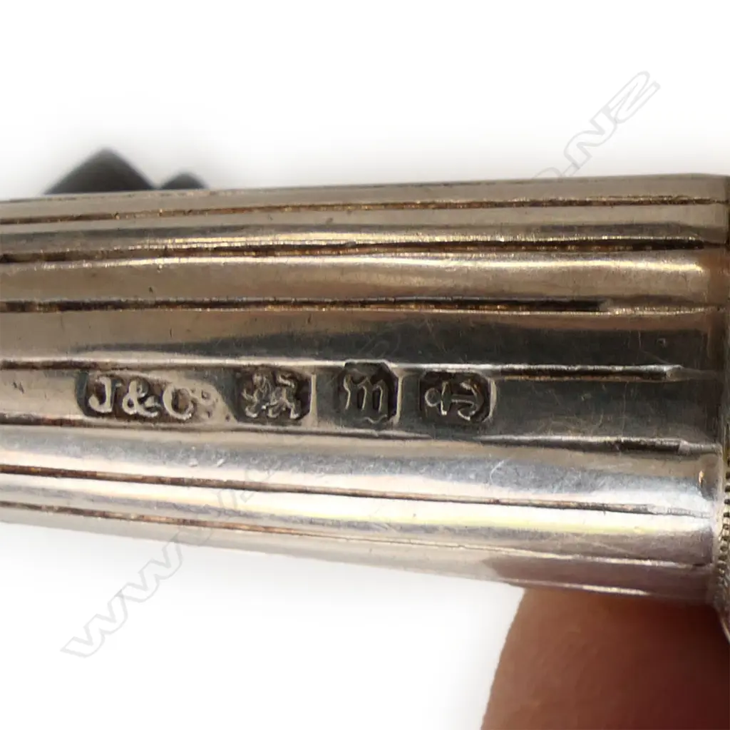 A Victorian Rifle Corps military silver Officer's cross belt whistle and triple chain, Image 1++