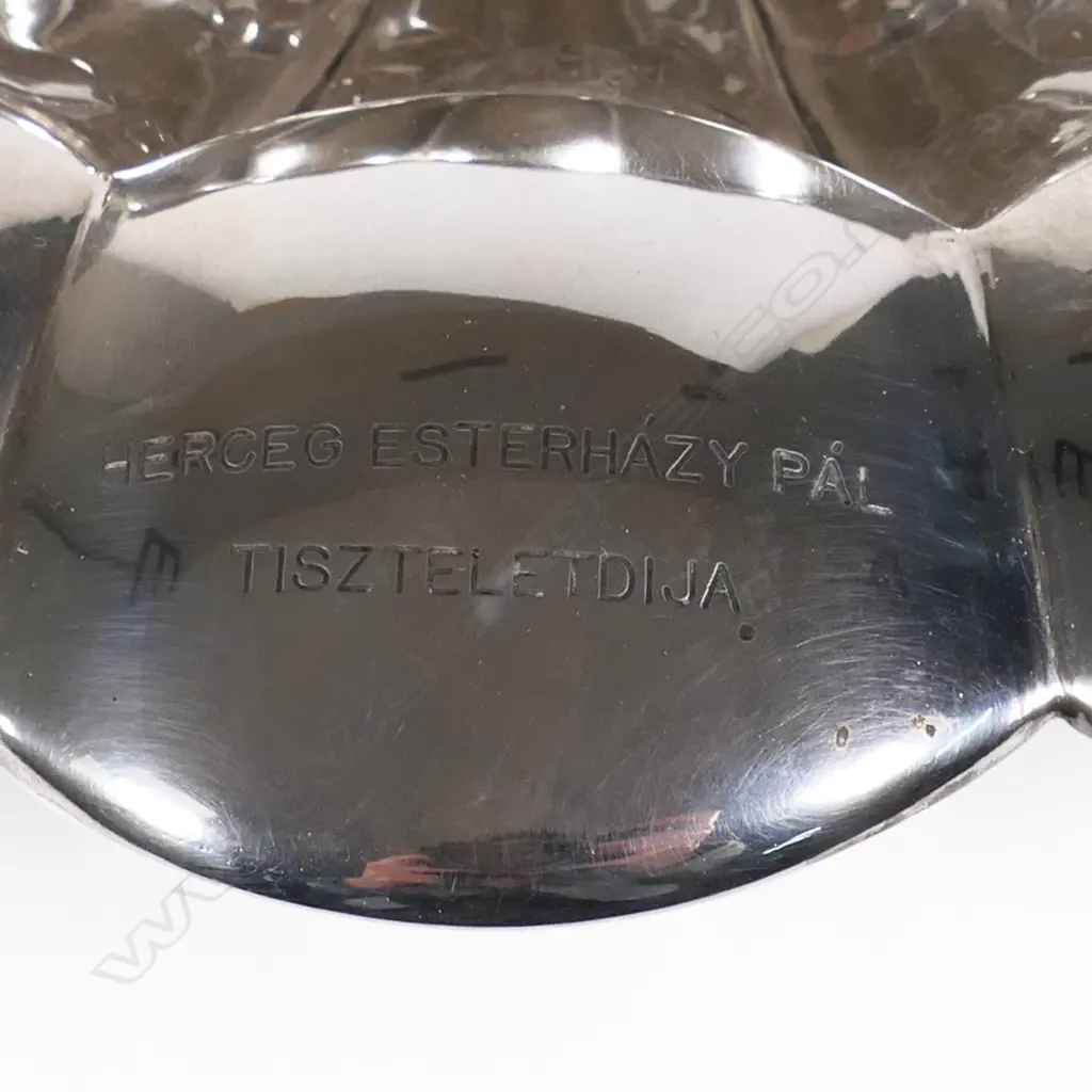 An early 20thC 800 standard silver pedestal bowl, Image 1++