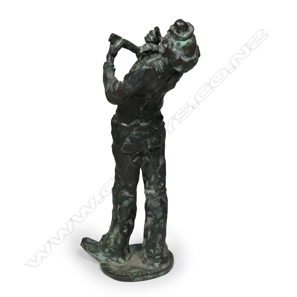 Ken Kendall (1928-2012) bronze clown figure, Image 1++