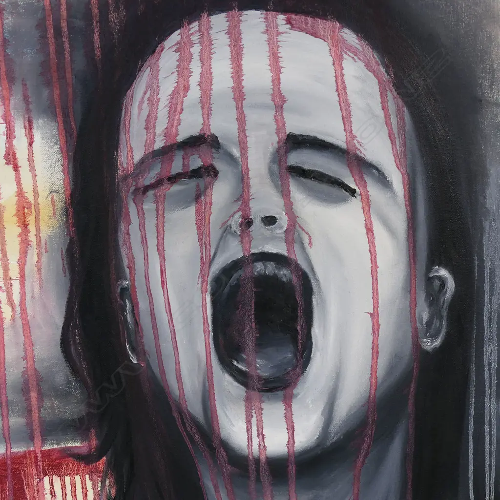 Garth Steeper (NZ) Screaming Woman, Image 1++