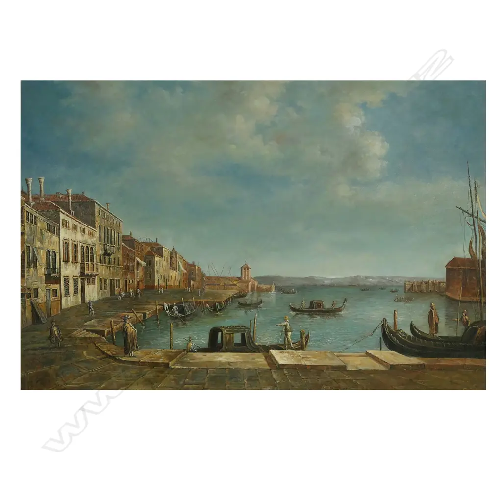 Canaletto inspired Venetian scene Image 1++