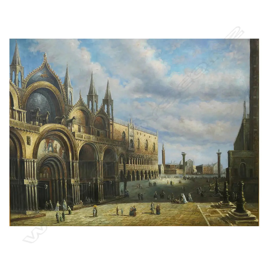 Artist unknown Piazza San Marco, Image 1++