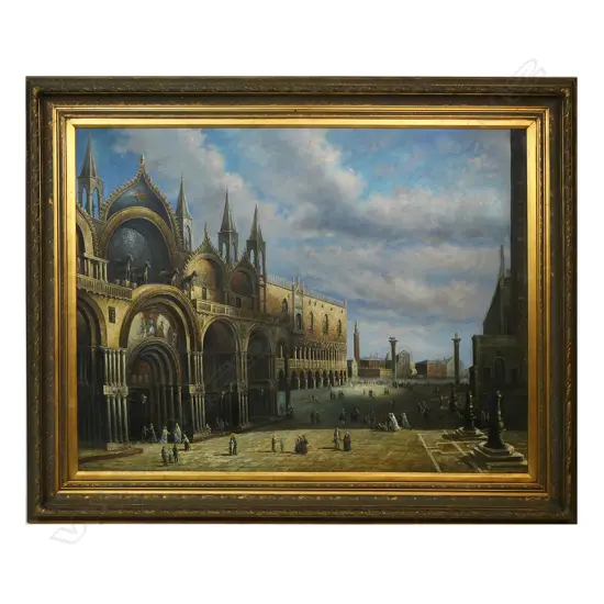 Artist unknown Piazza San Marco,