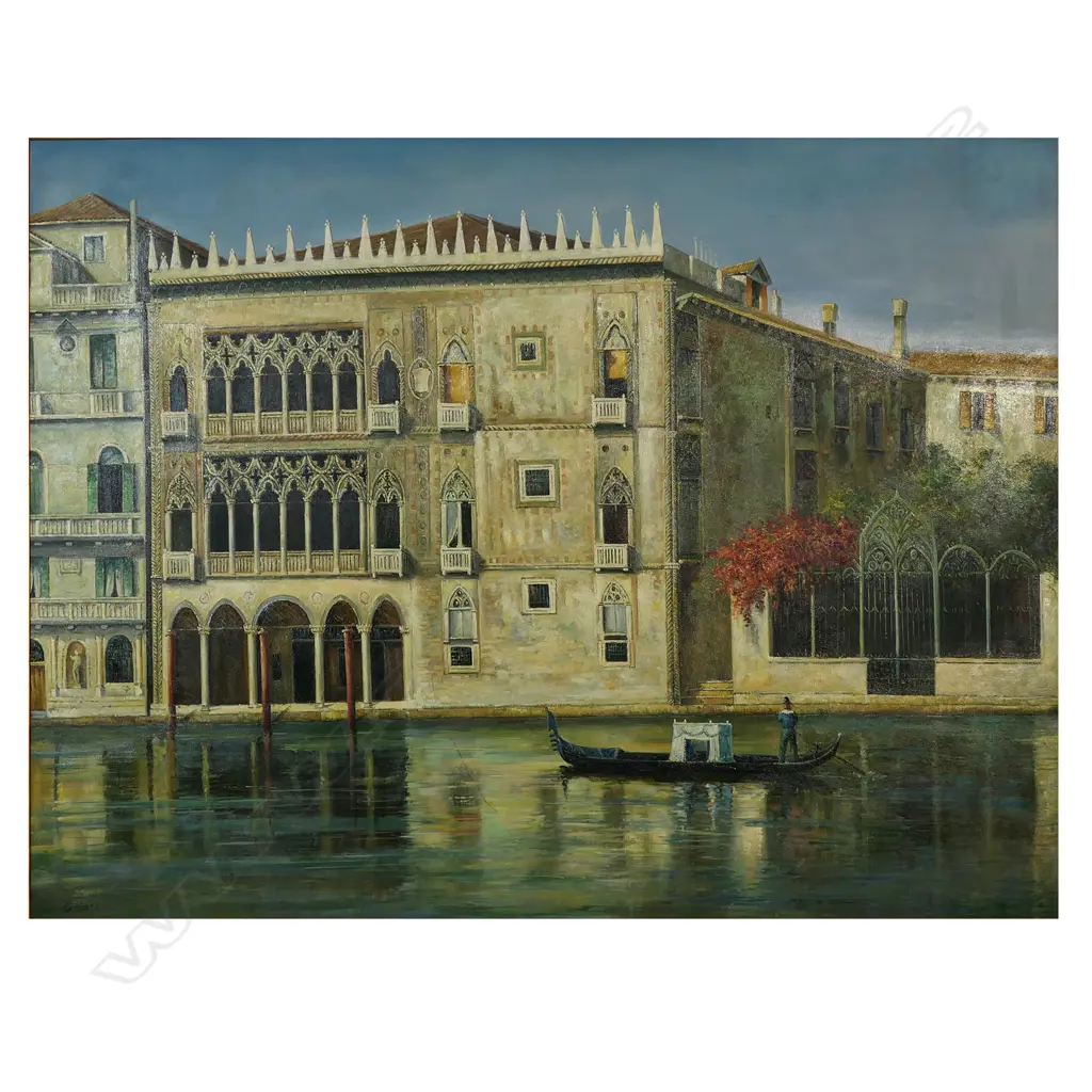 Artist unknown Venetian Palazzo, Image 1++