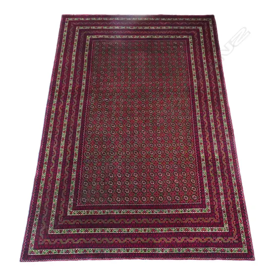 A fine Turkoman carpet,