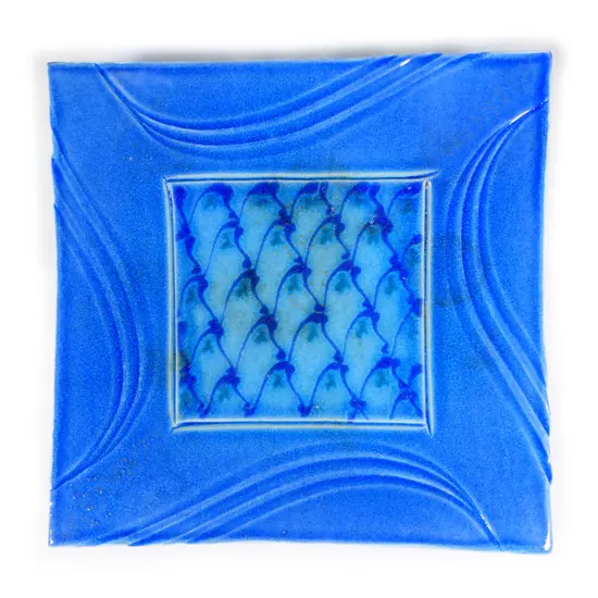 Merilyn Wiseman square slab platter,