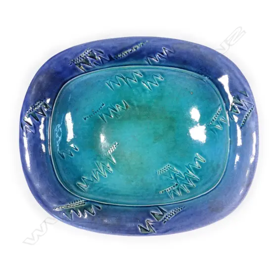 A large Merilyn Wiseman shallow dish,