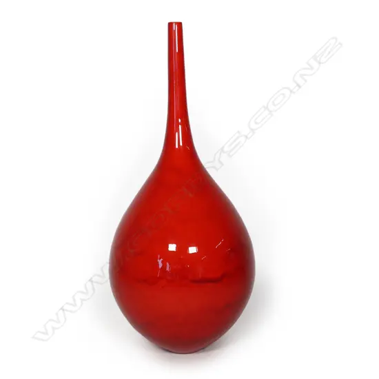 A Peter Collis orb vase,