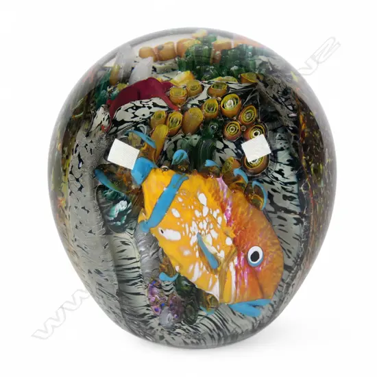 Peter Raos Pacific Collection paperweight,