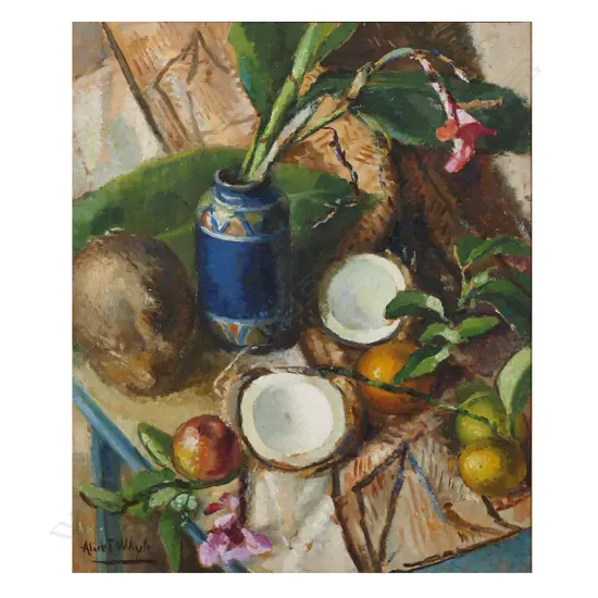 Alice F. Whyte (NZ 1880-1952) Still Life,