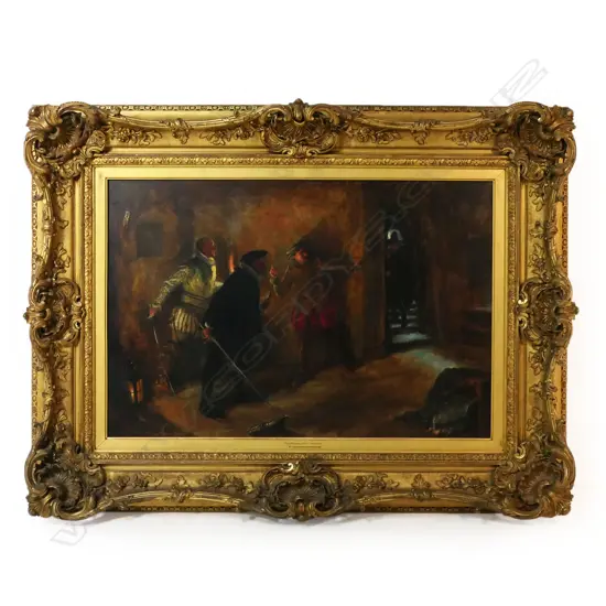 A. Leicester Burroughs (UK 1872-1916) 'Guy Fawkes Fifth November',