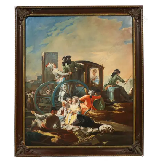 After Goya The Pottery Vendor