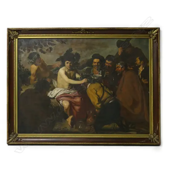 After Diego Velazquez The Triumph of Bacchus,