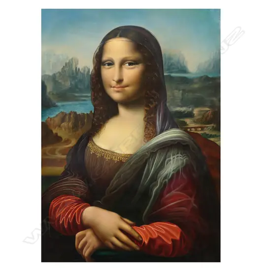 After Leonardo da Vinci Mona Lisa,