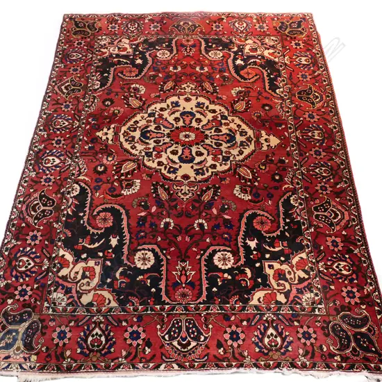 A large Iranian wool on cotton Bakhtiari carpet,