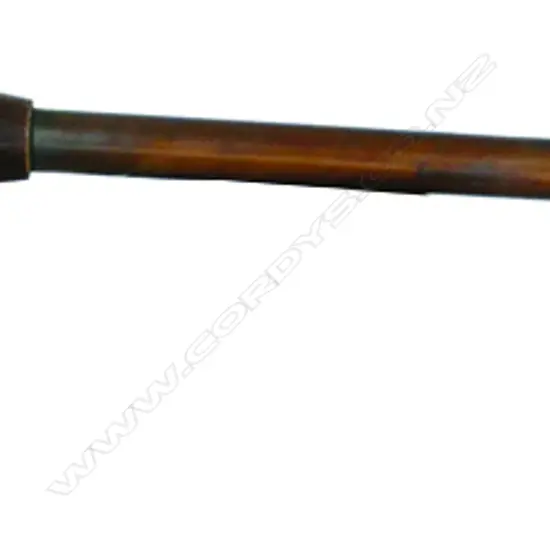 A Ogden Smiths brass and steel extension gaff