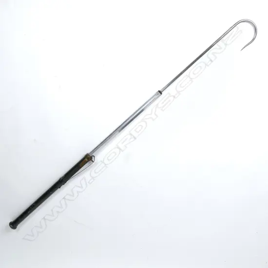 A large vintage Hardy's alloy salmon gaff