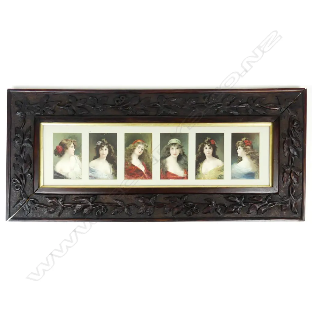 A set of six Asti ‘beauties’ love letter postcards Image 1++