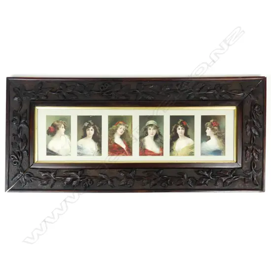 A set of six Asti ‘beauties’ love letter postcards