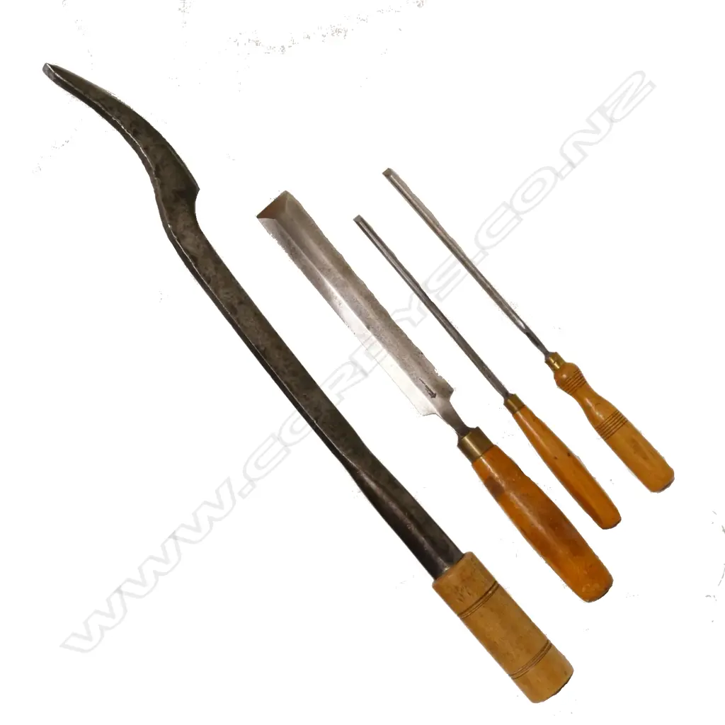 Four various chisels Image 1++